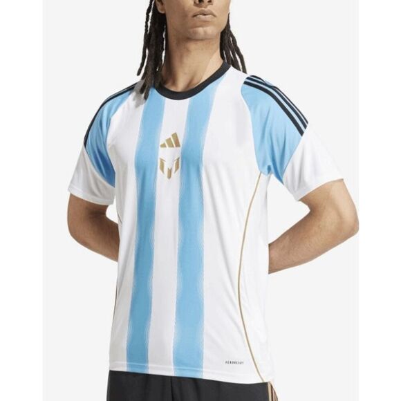 Adidas Men's Tiro Messi T-Shirt  L - Picture 1 of 9